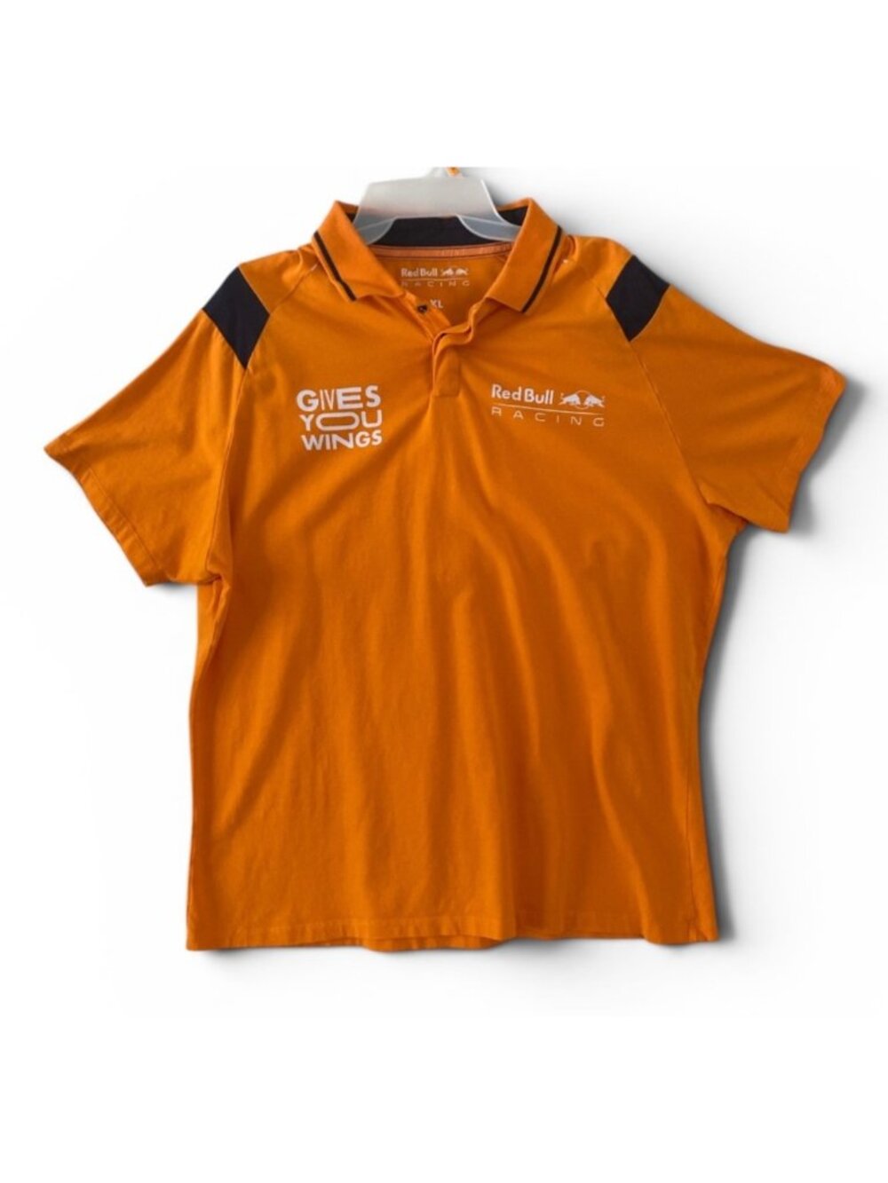Red Bull Racing F1 Men’s Max Verstappen Polo Shirt XLg Orange
